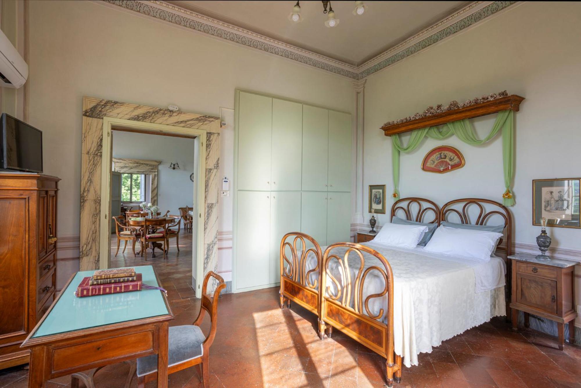 B&B In An 1800S Frescoed Villa With Panoramic Solarium And Historic Park - Villa Mastrangelo Colli del Tronto Buitenkant foto