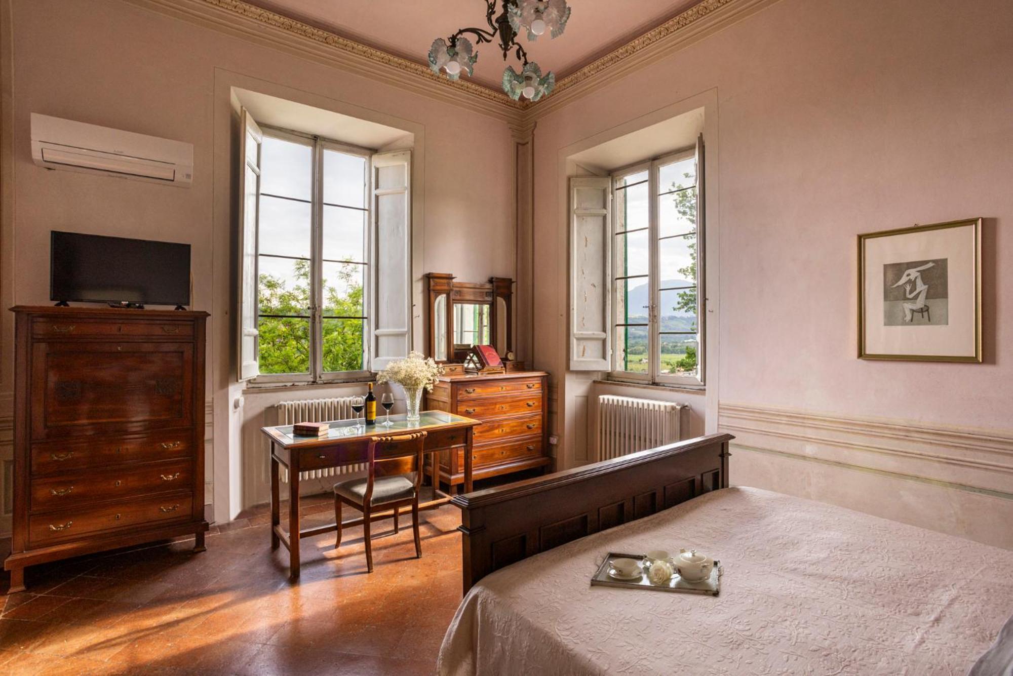 B&B In An 1800S Frescoed Villa With Panoramic Solarium And Historic Park - Villa Mastrangelo Colli del Tronto Buitenkant foto